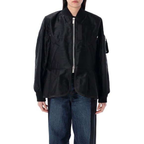 Sacai Quilted Satin Blouson - NWT - Picture 1 of 3